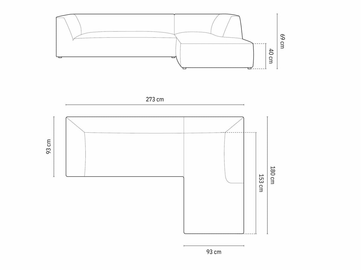 Stūra dīvāns 598515