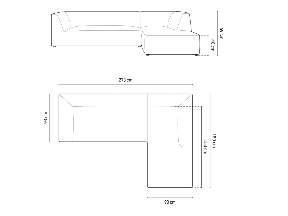 Stūra dīvāns 598515