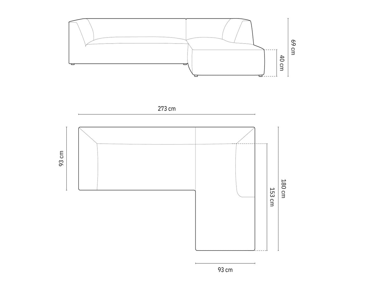 Stūra dīvāns 598515