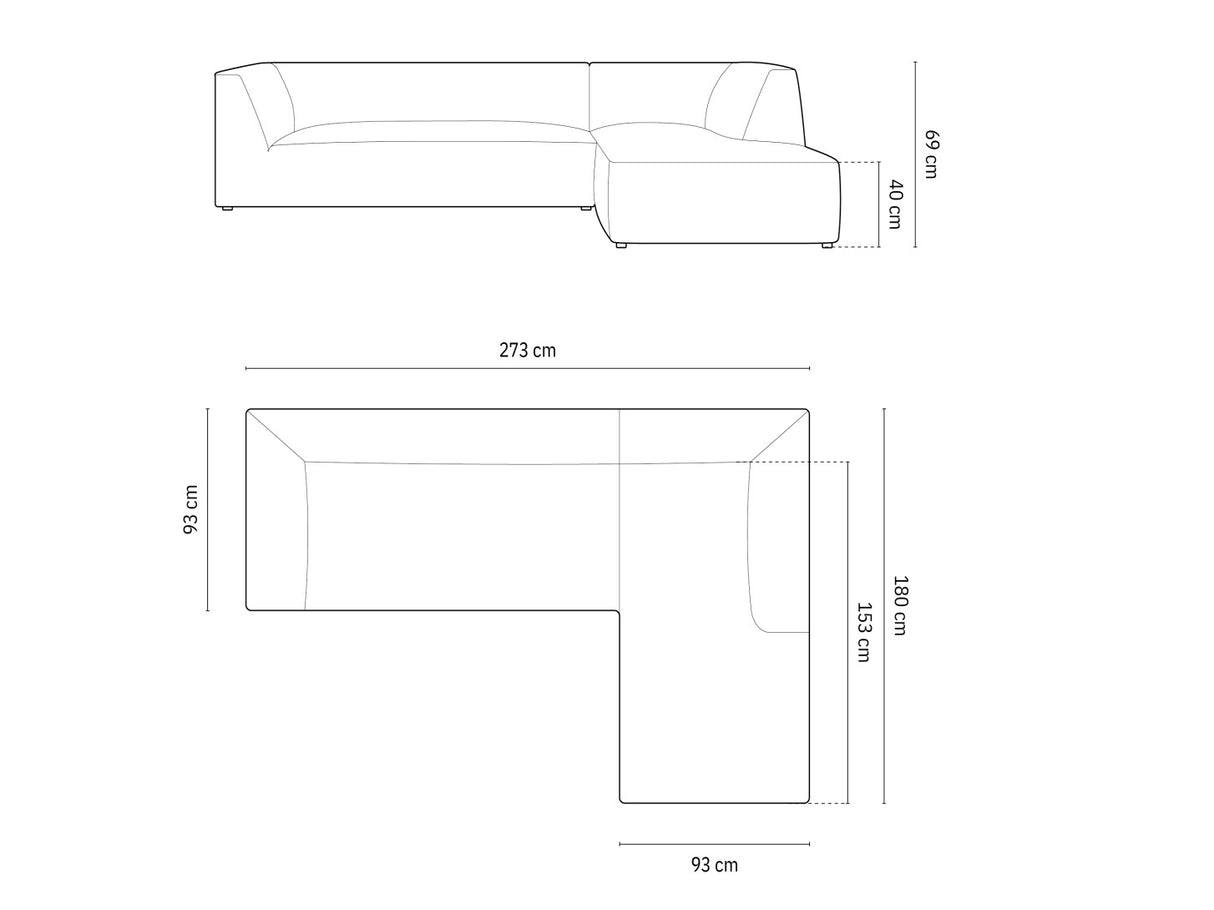 Stūra dīvāns 598515