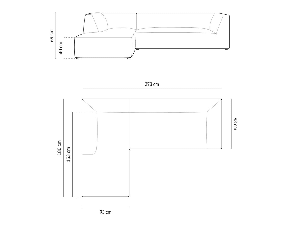 Stūra dīvāns 598515