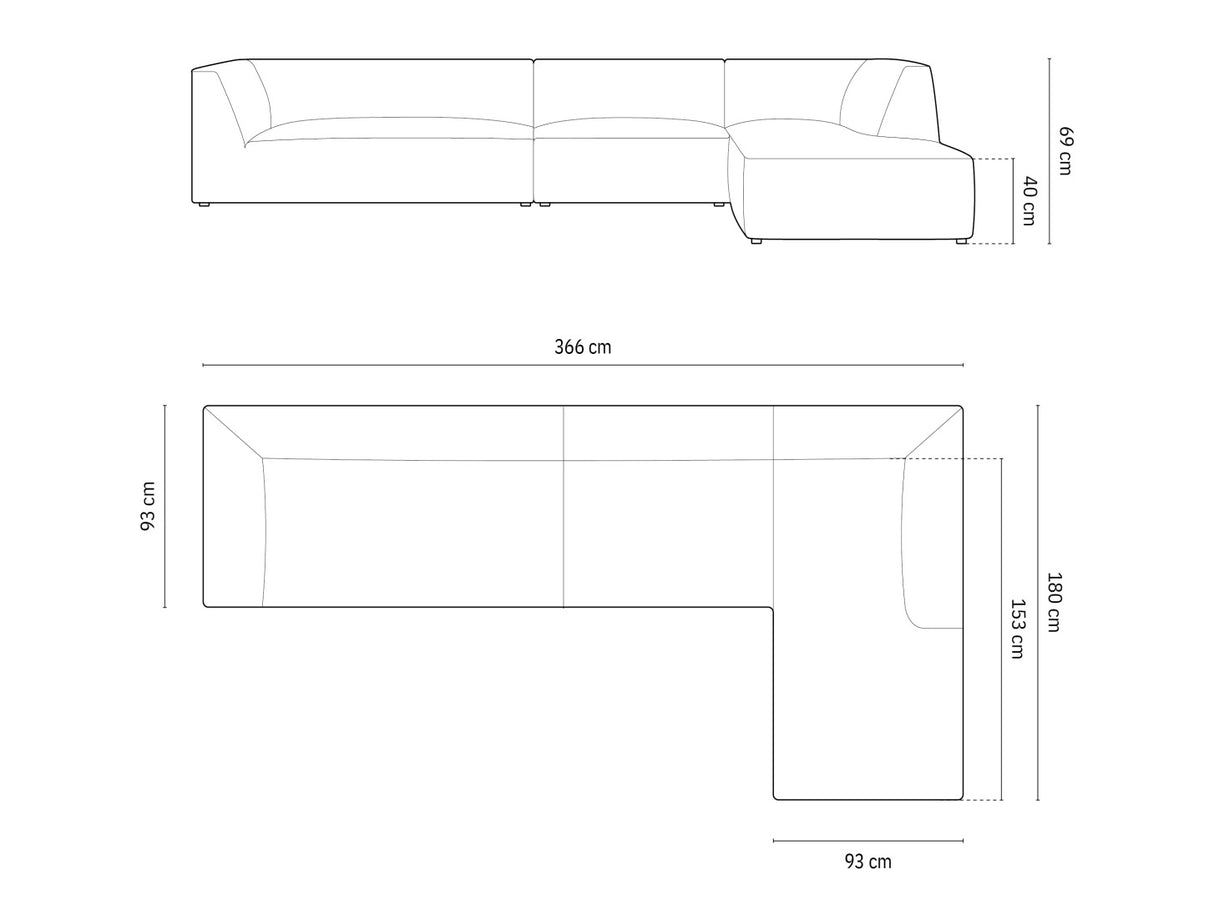 Stūra dīvāns 598738