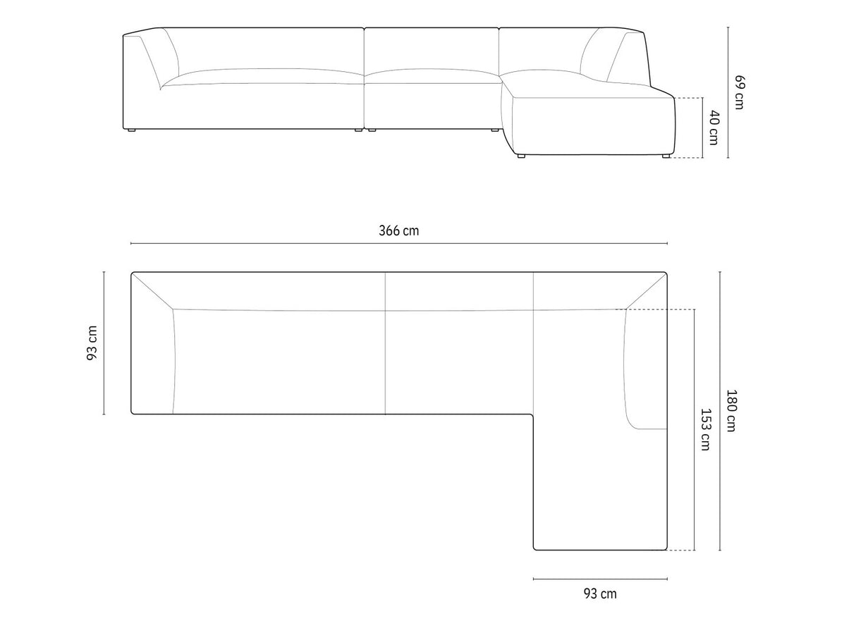 Stūra dīvāns 598738