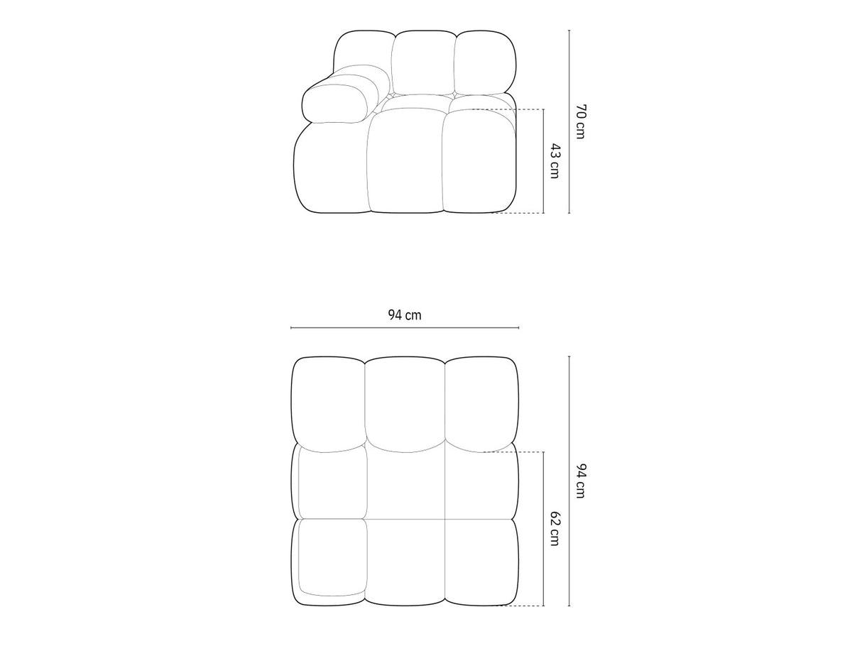 Moduļu krēsls 540154