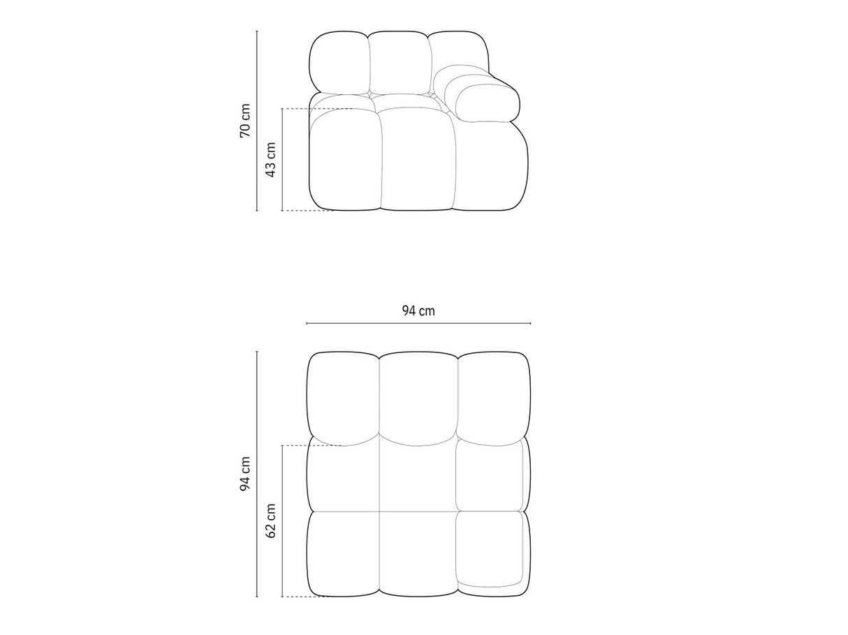 Moduļu krēsls 540154