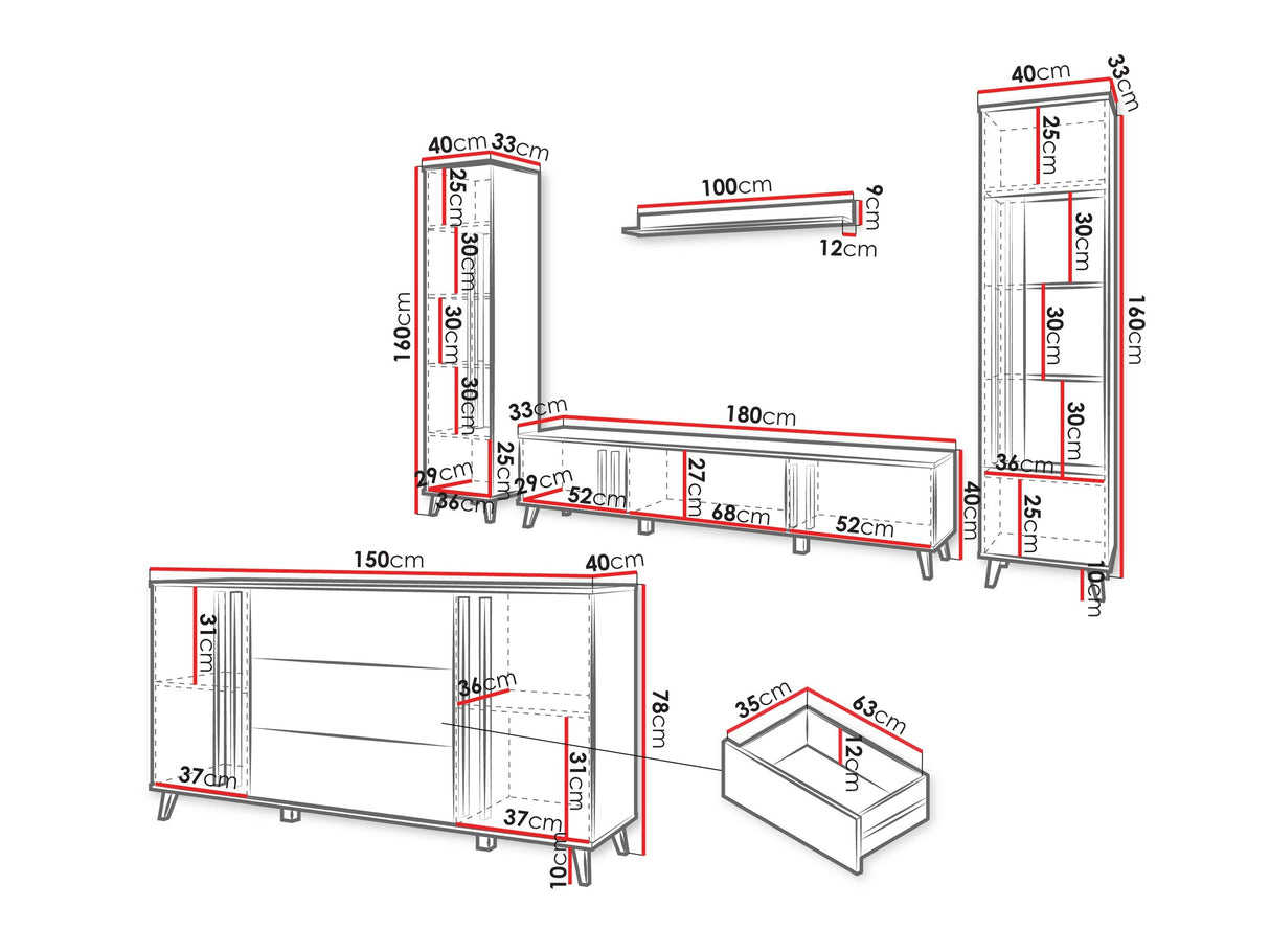 Viesistabas komplekts 599035