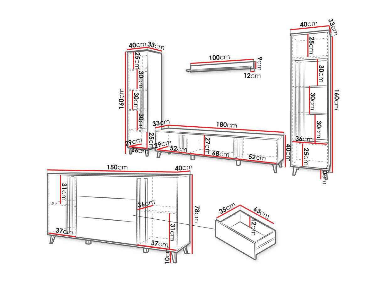 Viesistabas komplekts 599035
