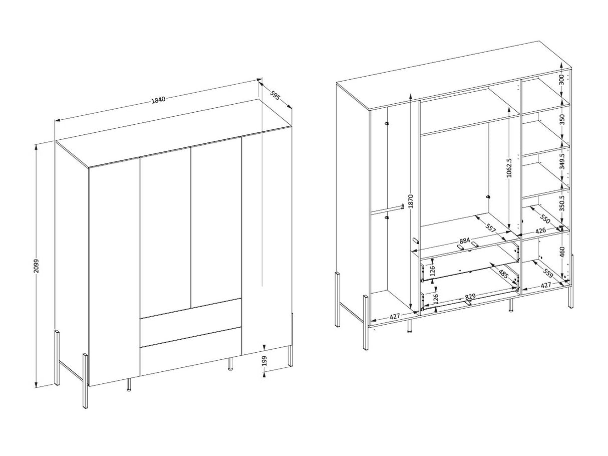 Guļamistabas komplekts 599261
