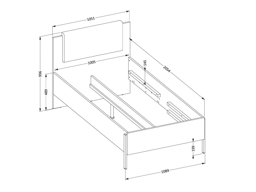 Guļamistabas komplekts 599257 4129724