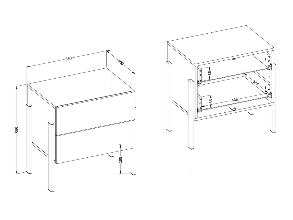 Guļamistabas komplekts 599257 4129726