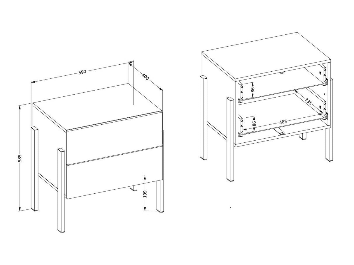 Guļamistabas komplekts 599261 4129728