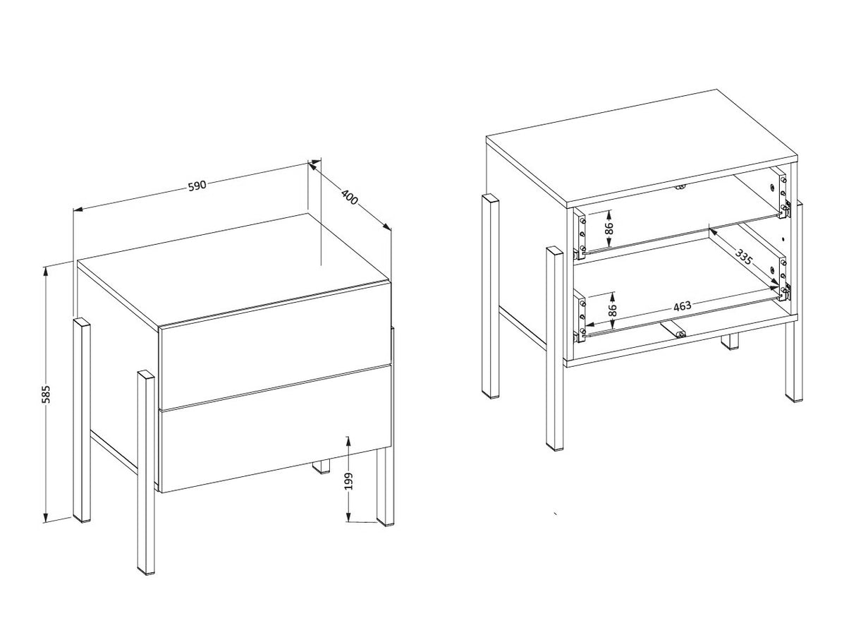 Guļamistabas komplekts 599261 4129730