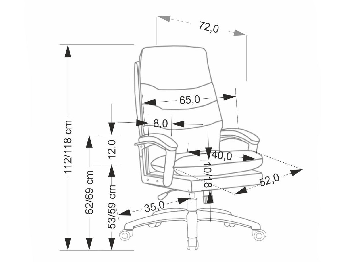 Biroja krēsls 599466