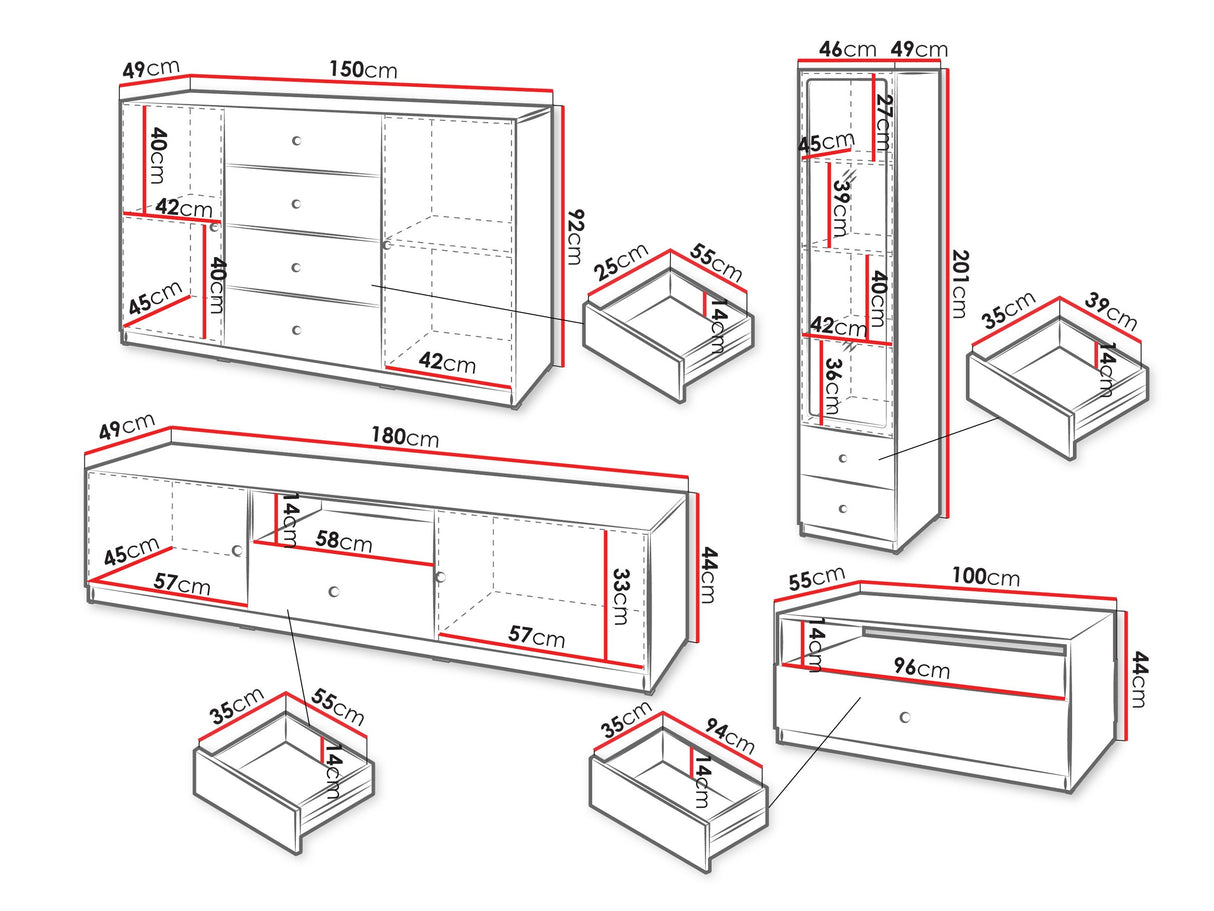 Viesistabas komplekts 600044