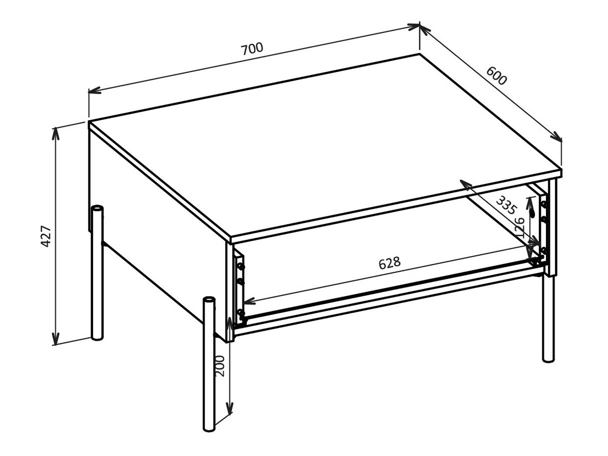 Žurnālu galdiņš 601558