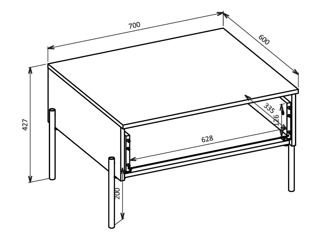 Žurnālu galdiņš 601558
