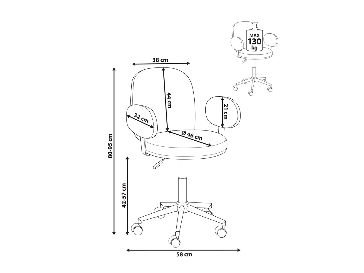Biroja krēsls 602299