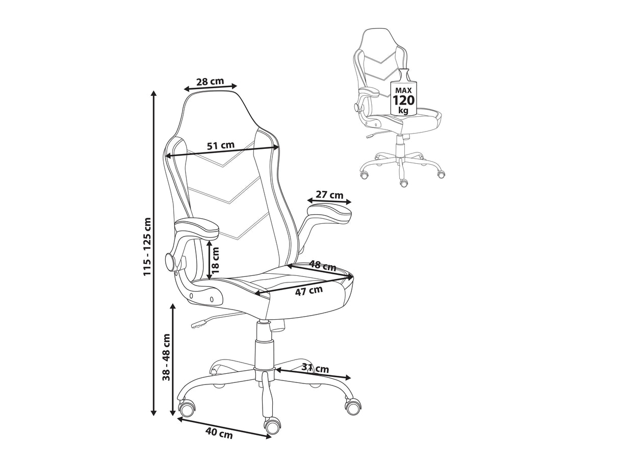 Biroja krēsls 602418