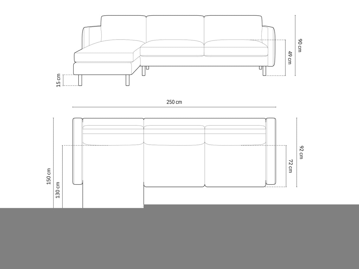 Stūra dīvāns 602502