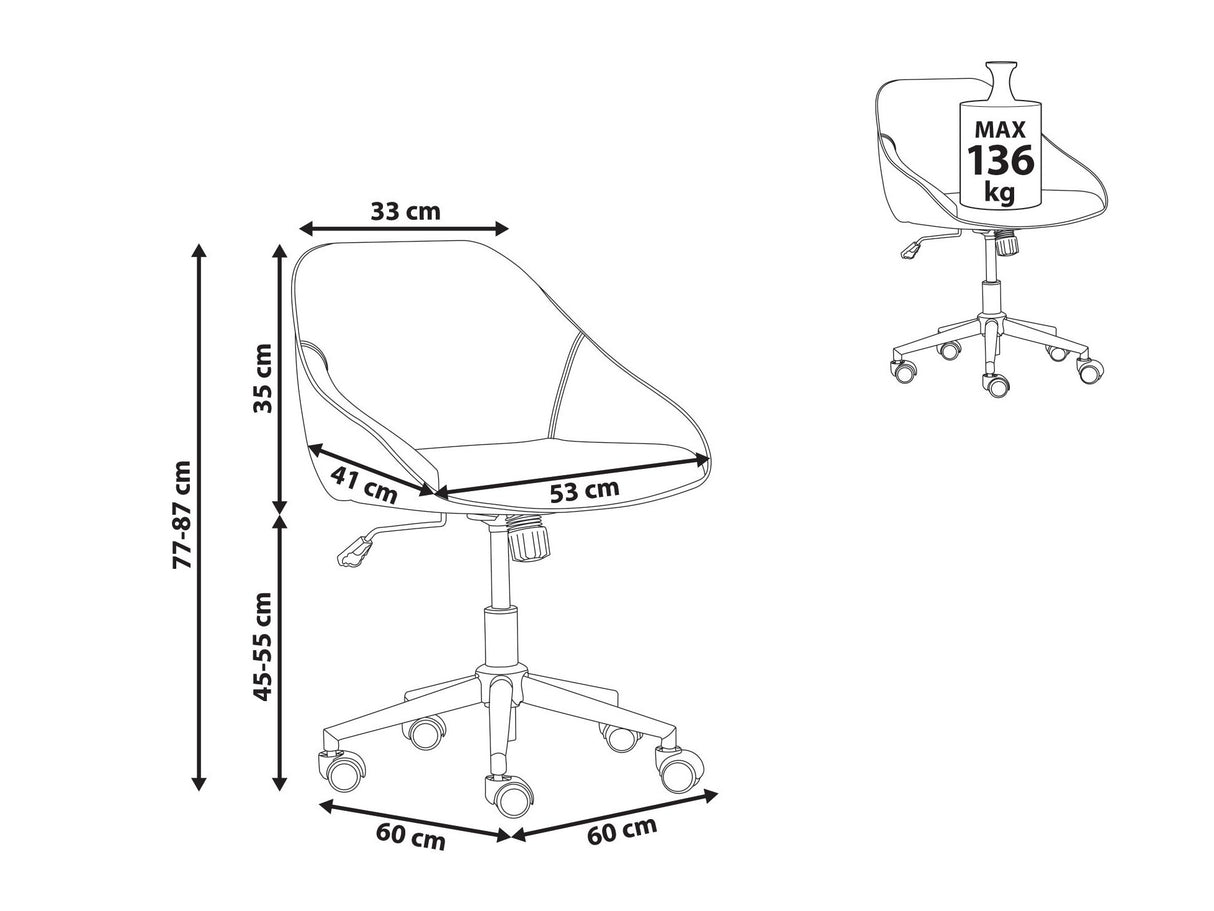 Biroja krēsls 602573