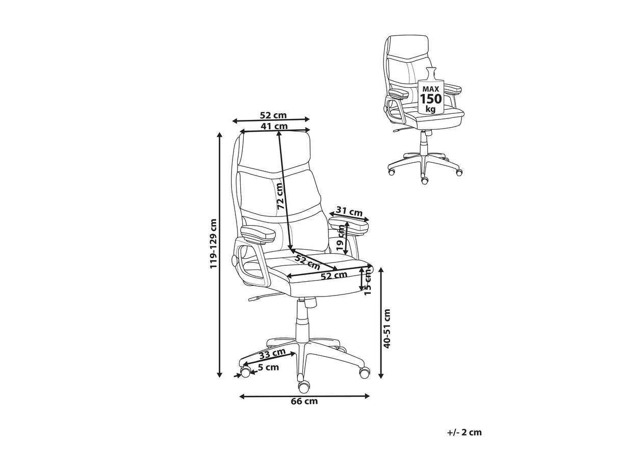 Biroja krēsls 602644