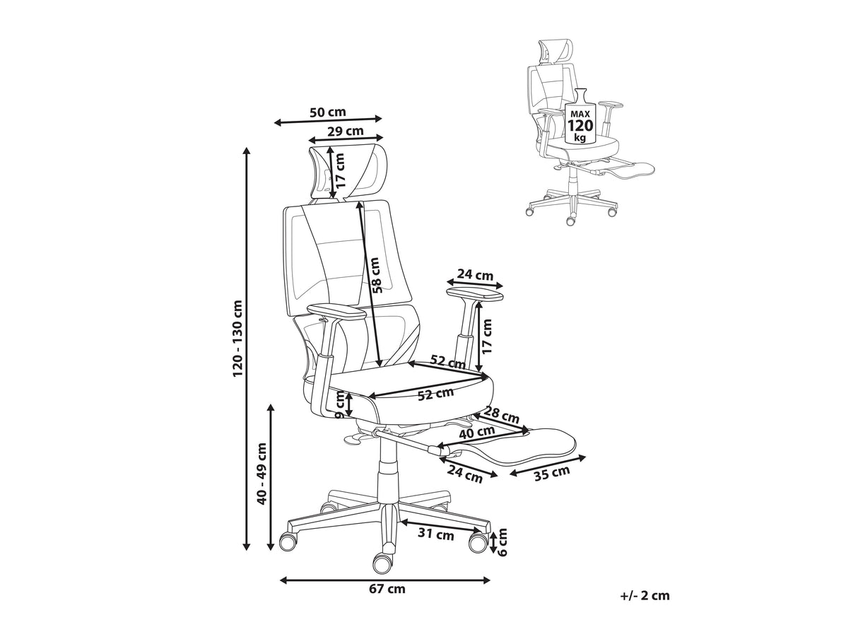 Biroja krēsls 602720