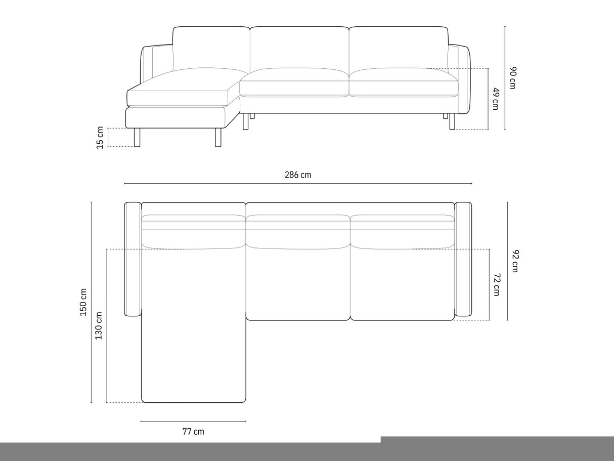 Stūra dīvāns 602718