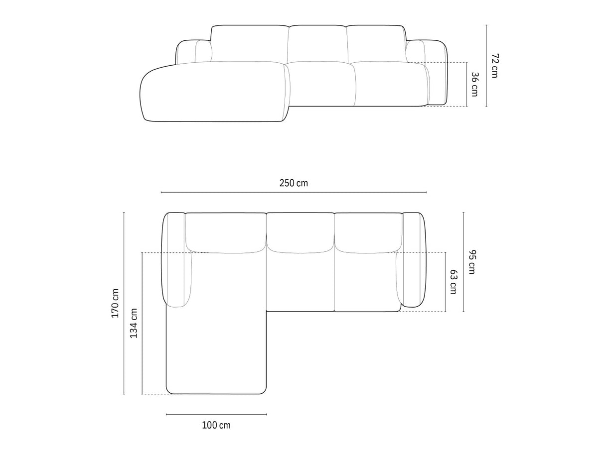 Stūra dīvāns 604223