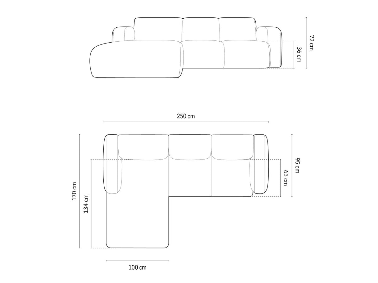 Stūra dīvāns 604223