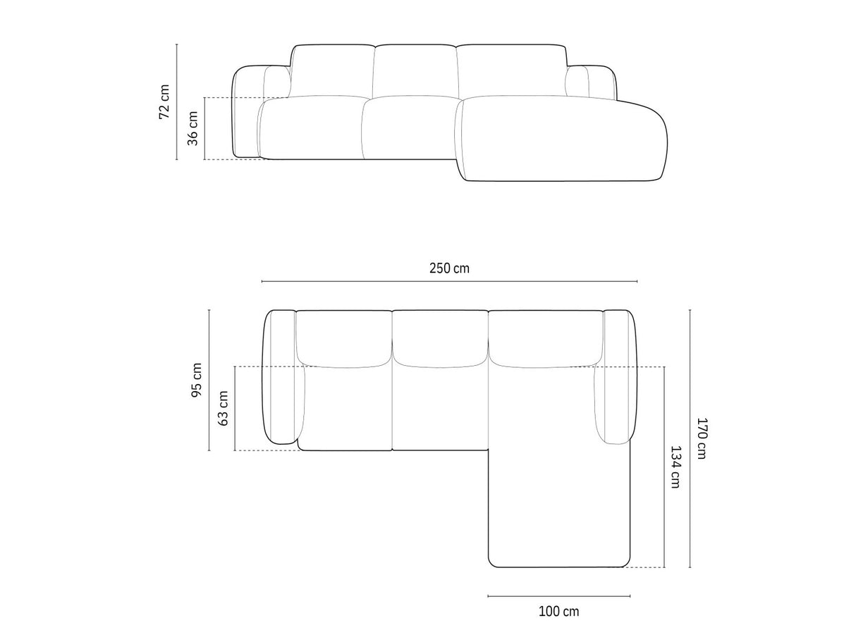 Stūra dīvāns 604223
