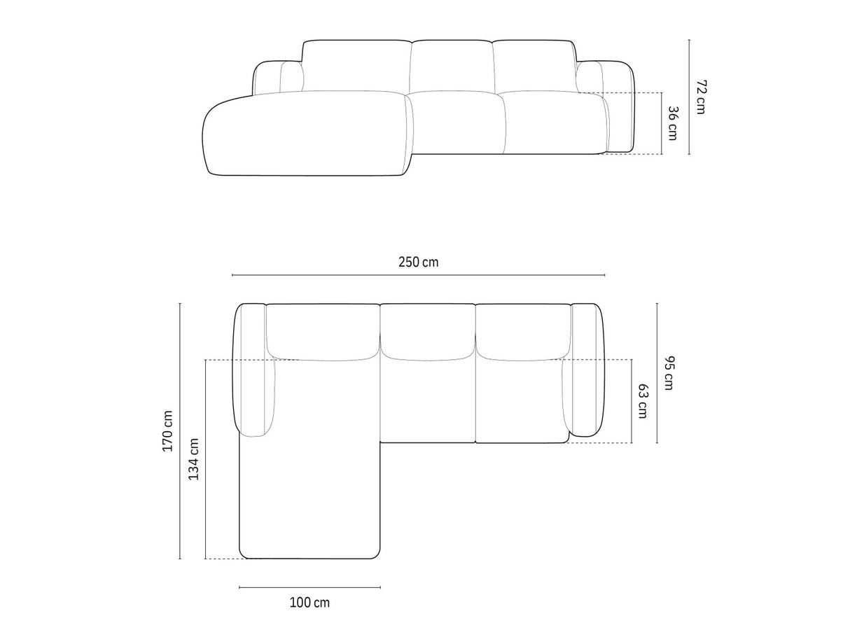 Stūra dīvāns 604223