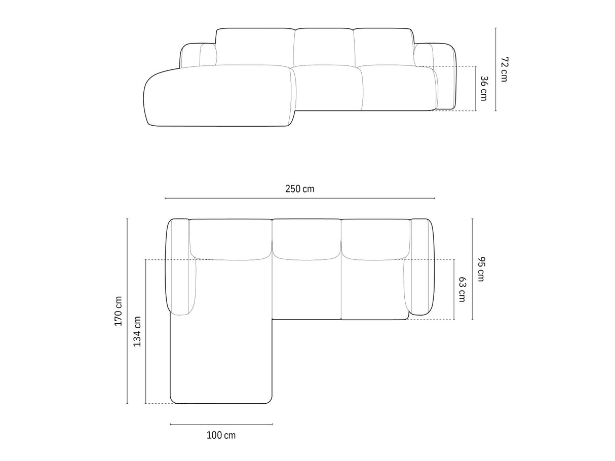Stūra dīvāns 604223