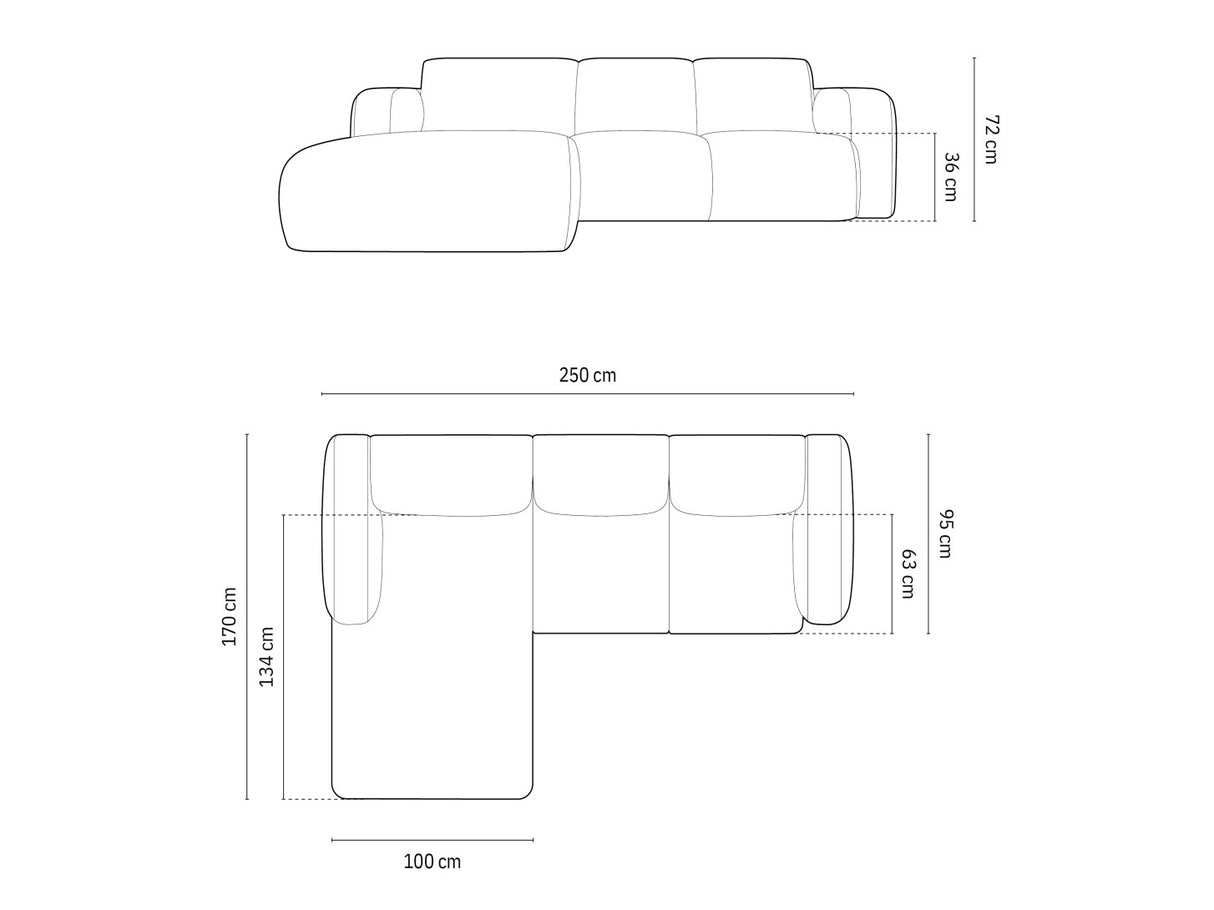 Stūra dīvāns 604223