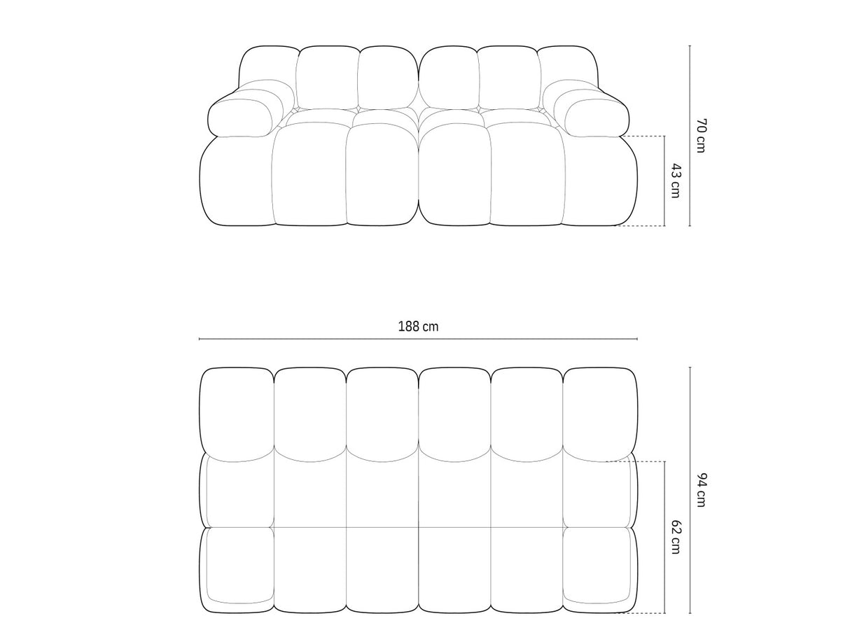Moduļu dīvāns 539689
