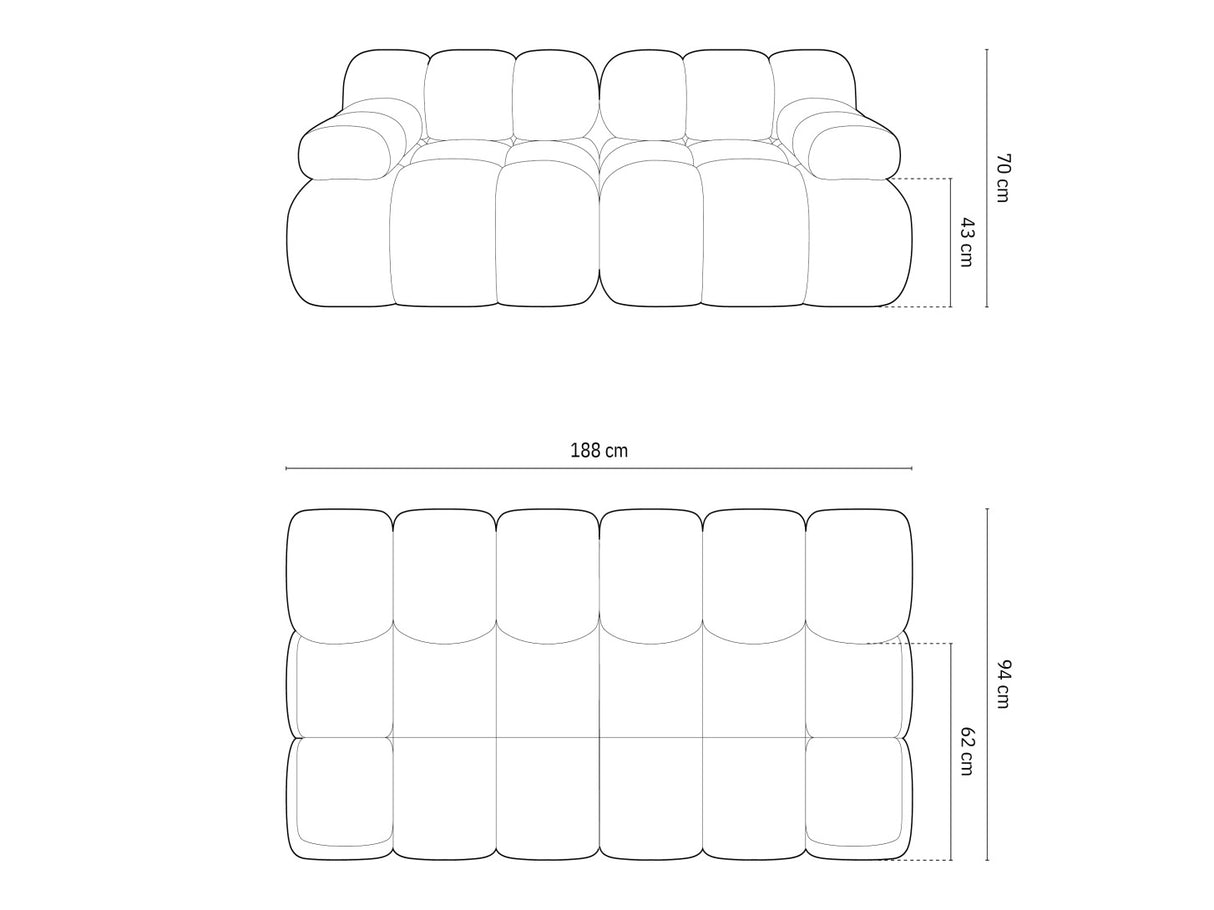Moduļu dīvāns 539689