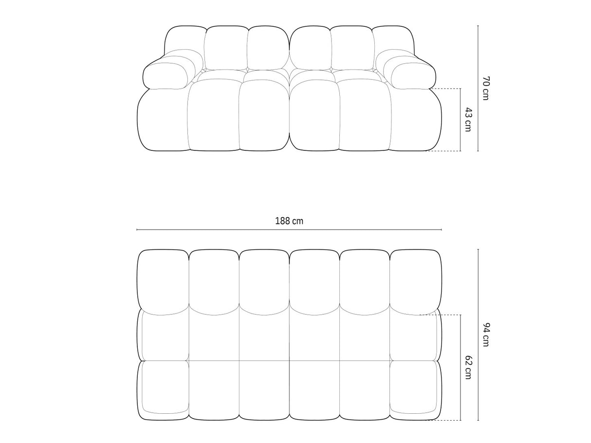 Moduļu dīvāns 539689