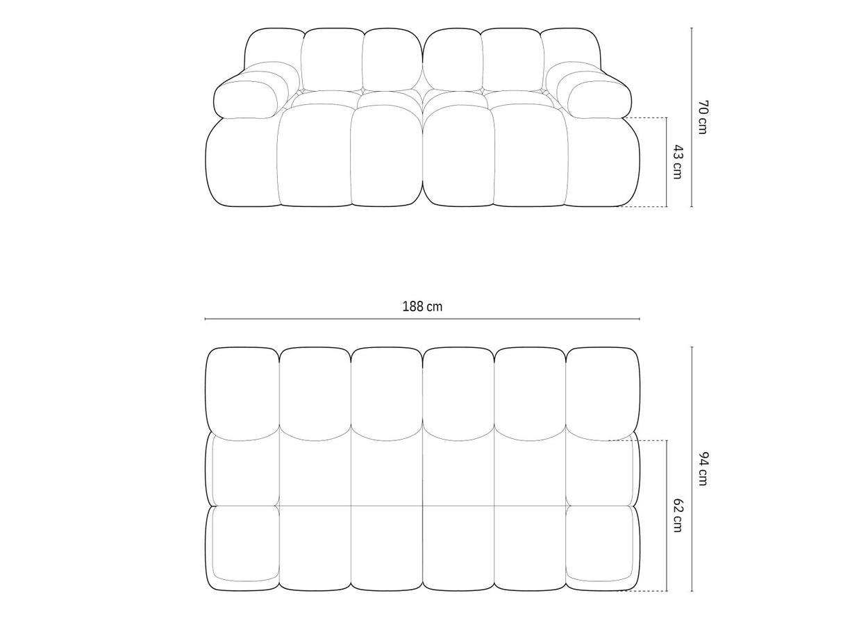 Moduļu dīvāns 539689