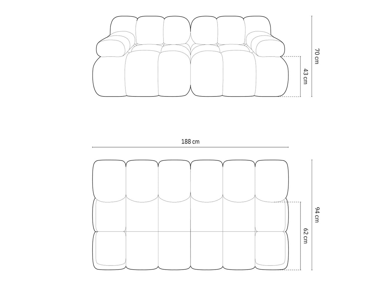 Moduļu dīvāns 539689