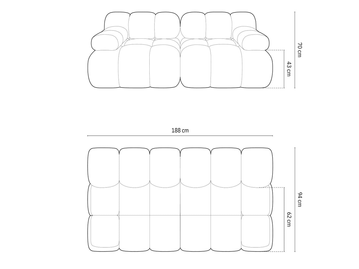 Moduļu dīvāns 539689