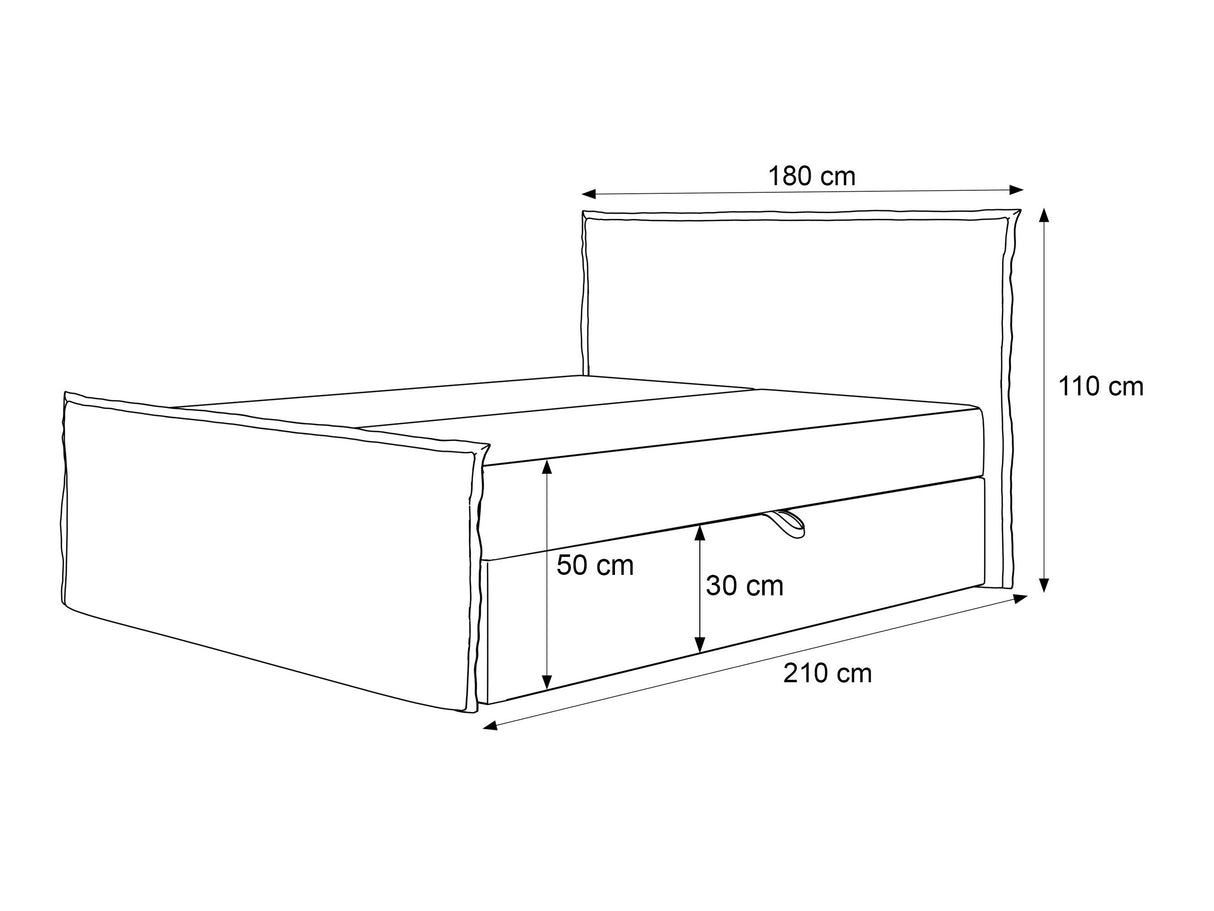 Kontinentālā gulta 604534