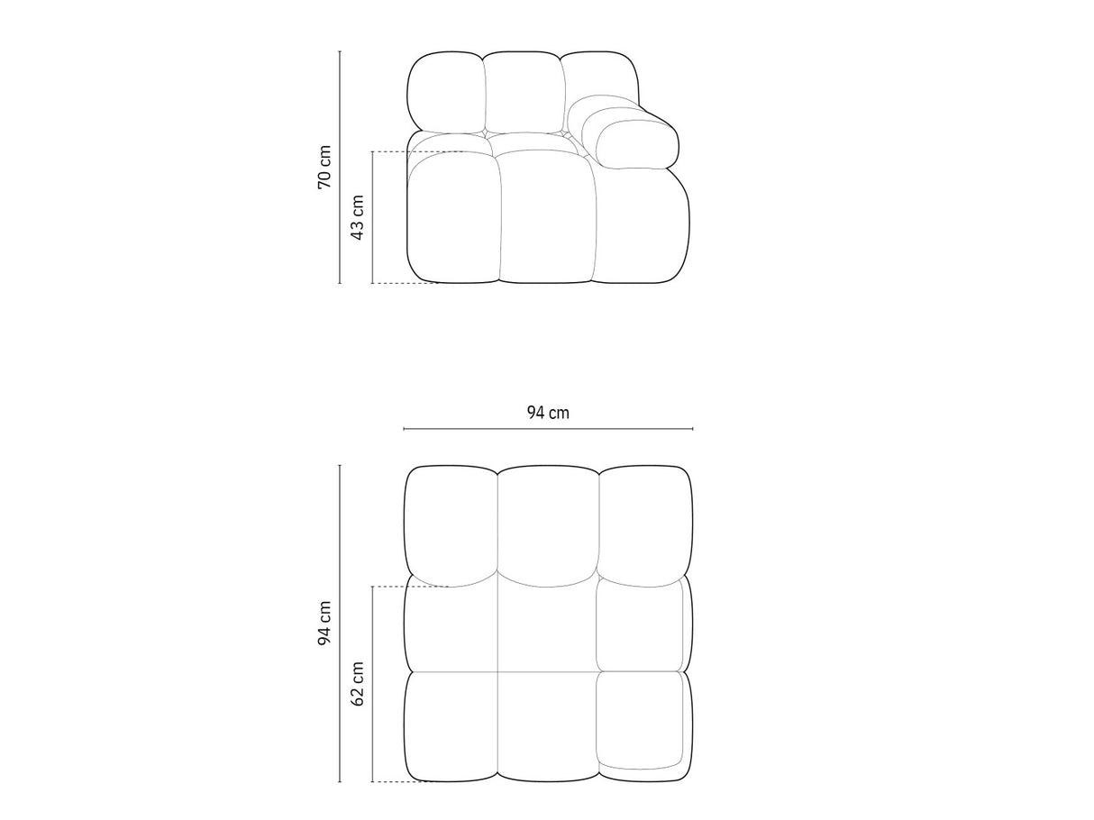 Moduļu krēsls 540154