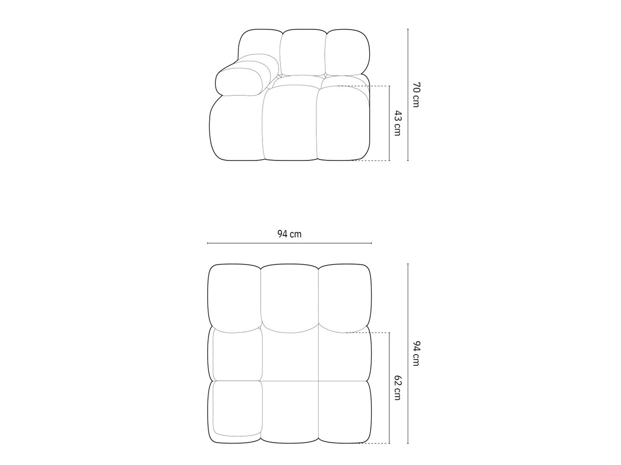 Moduļu krēsls 540154