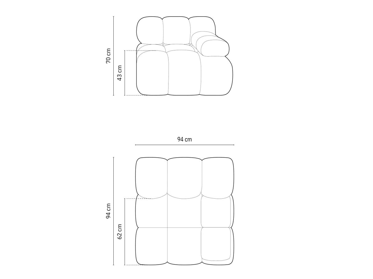 Moduļu krēsls 540154