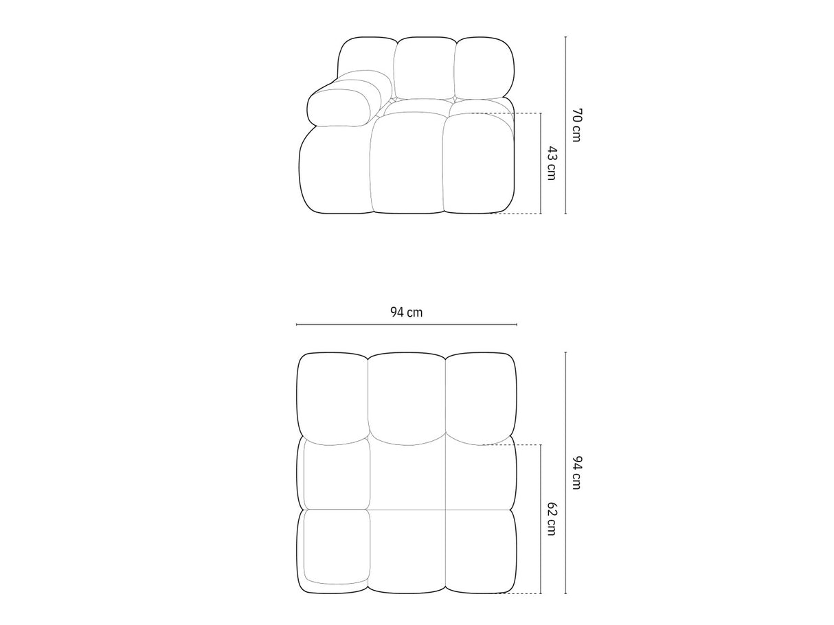 Moduļu krēsls 540154