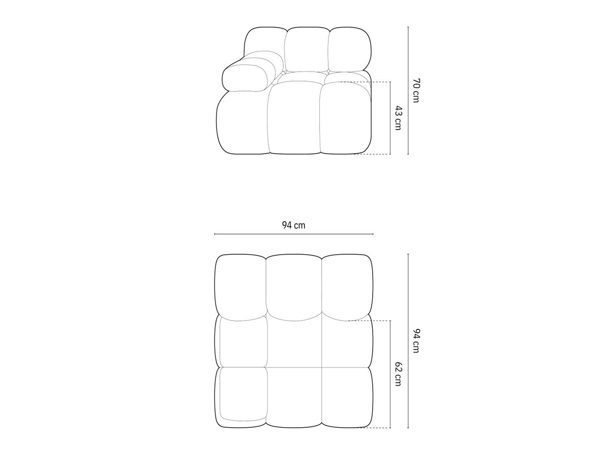 Moduļu krēsls 540154