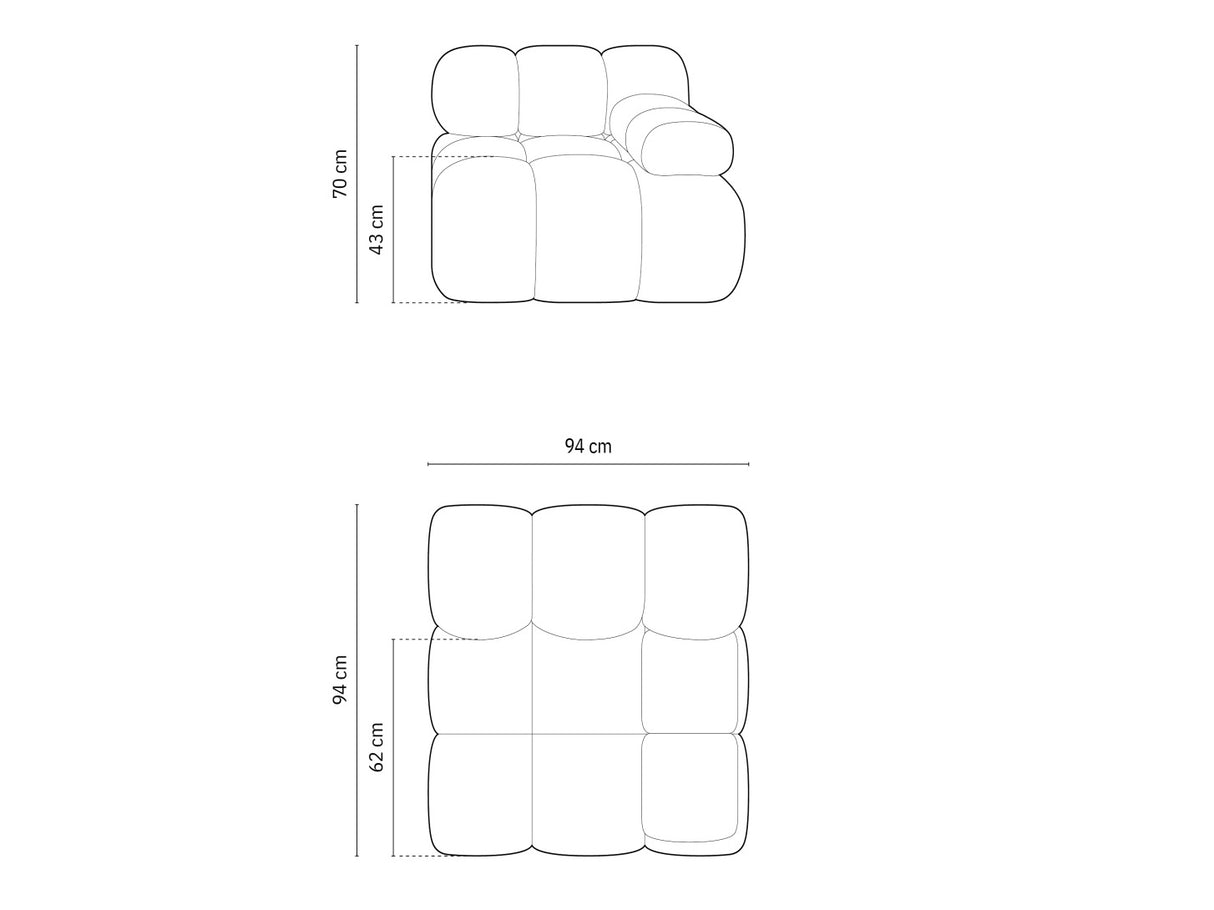 Moduļu krēsls 540154