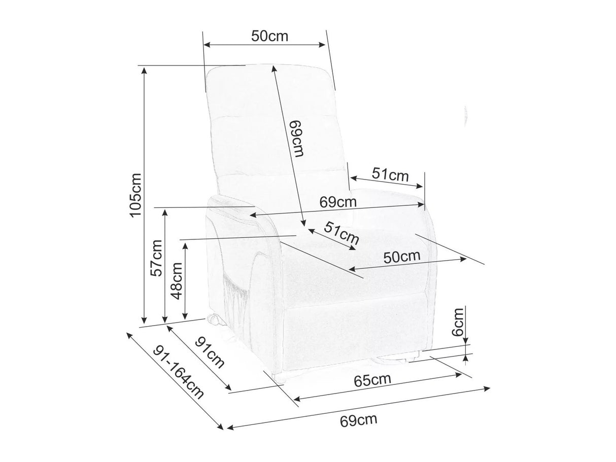Krēsls reglainer 588271