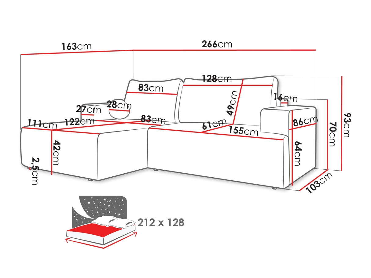 Stūra dīvāns 604948
