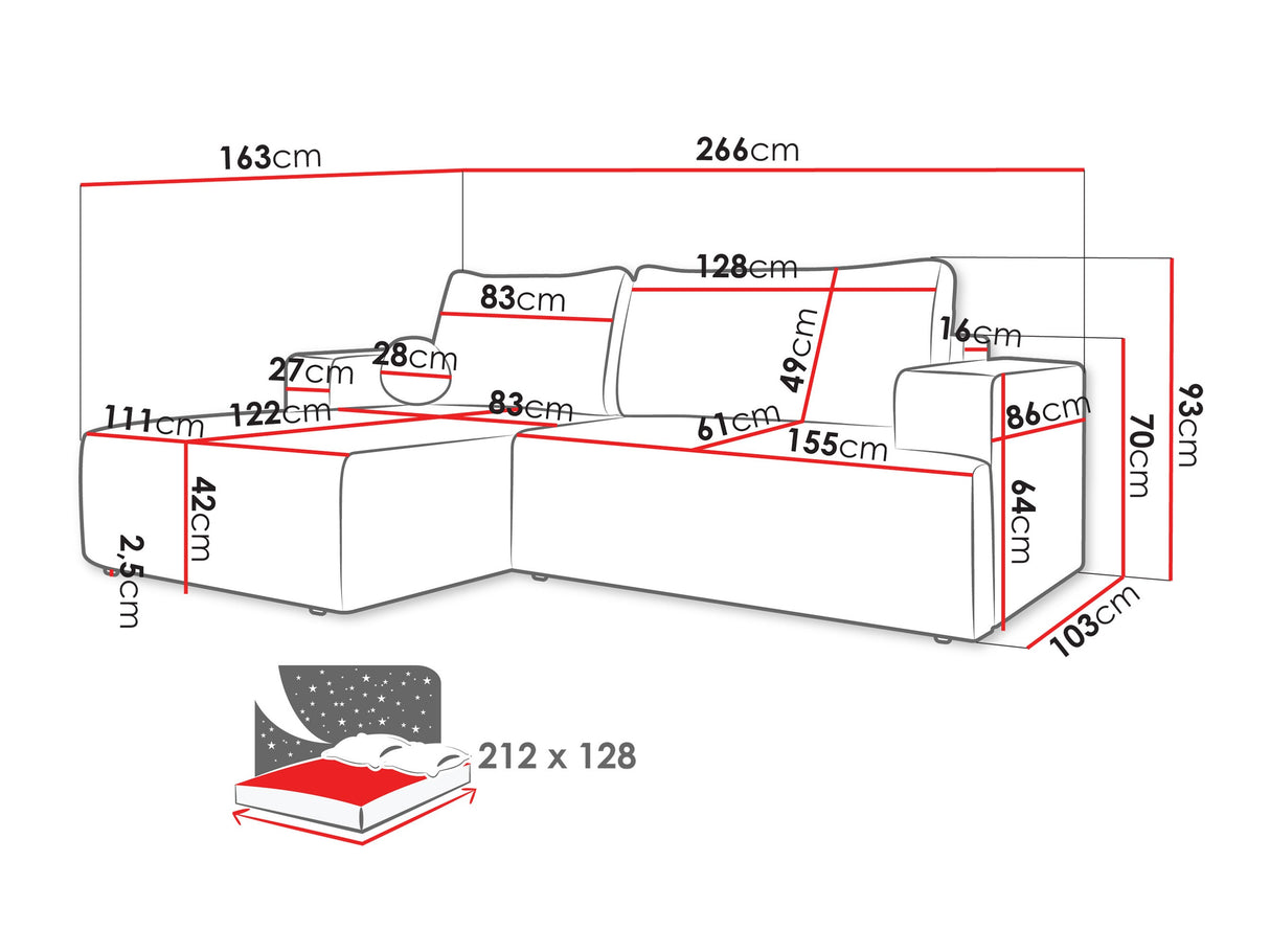 Stūra dīvāns 604948