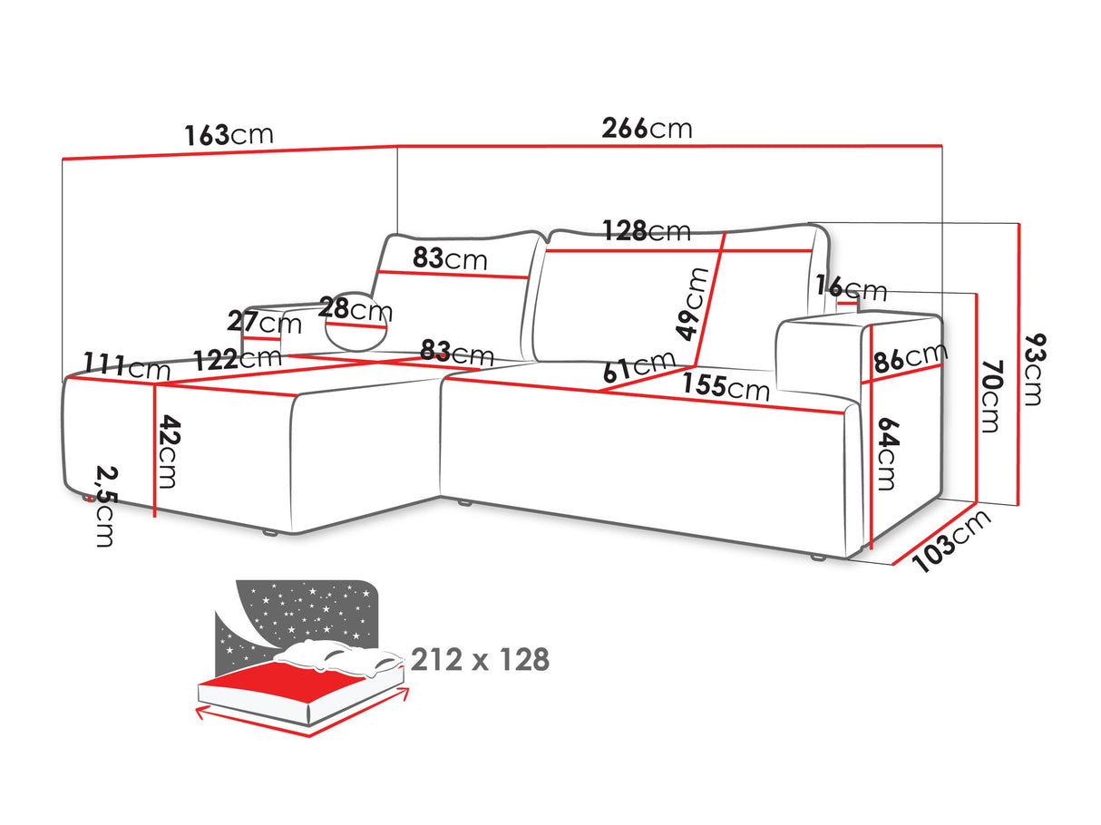 Stūra dīvāns 604948